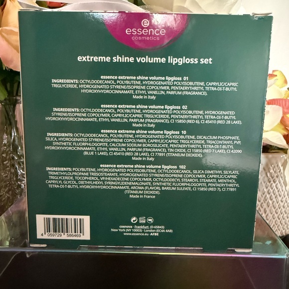 🆕🪷 ESSENCE LIMITED EDITION EXTREME SHINE VOLUME LIPGLOSS SET. BRAND NEW SEALED - Picture 3 of 6